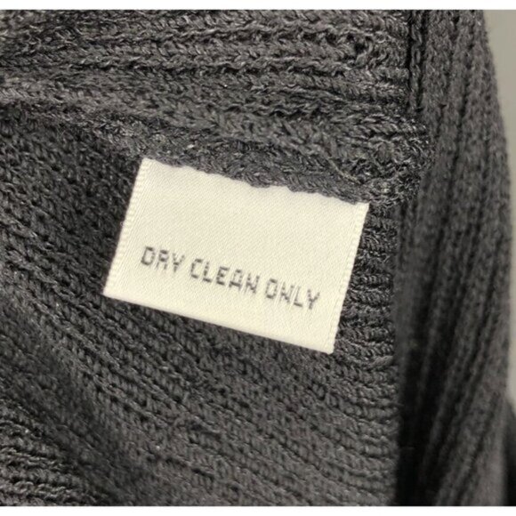 St. John Collection Women's Santana Knit Skirt Size 4 Black Ruffle Hem Old Money - Picture 4 of 6